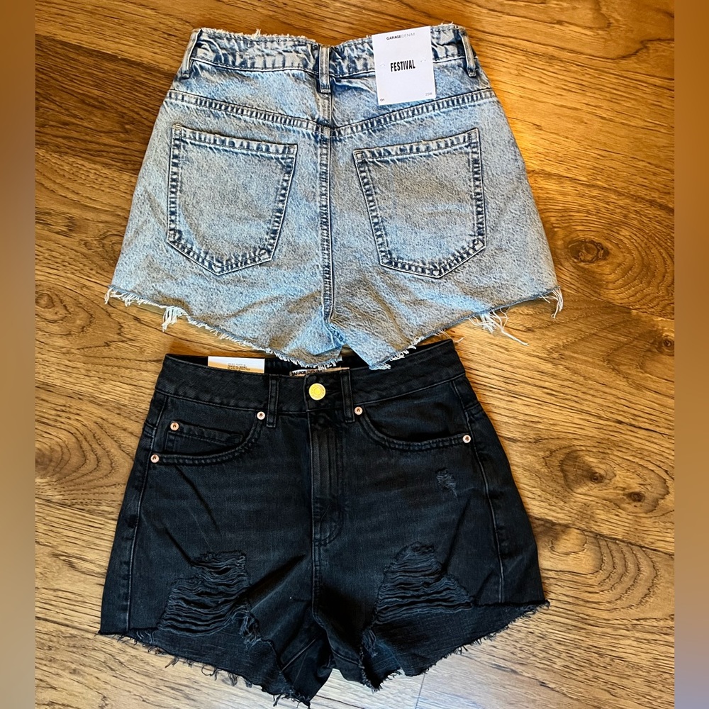 NWT Garage Demin jean shorts size 01 (25)